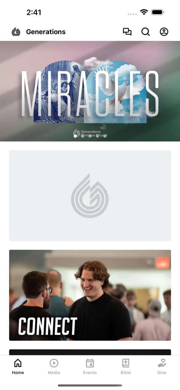 Screenshot #1 pour Generations Christian Church