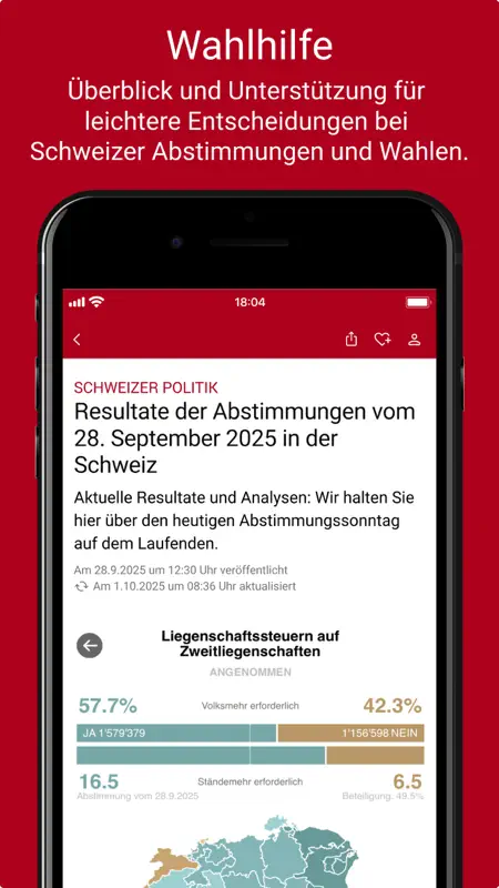 SWIplus von Swissinfo screenshot 5 of 7