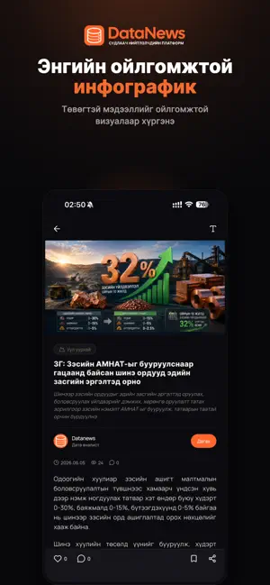 DataNews.mn screenshot 1