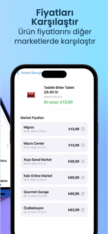 Fiyat Seç screenshot
