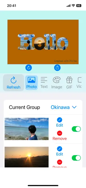 PicTex by SZY - One-tap video screenshot 1