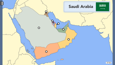 Countries, Capitals, Flags Screenshot