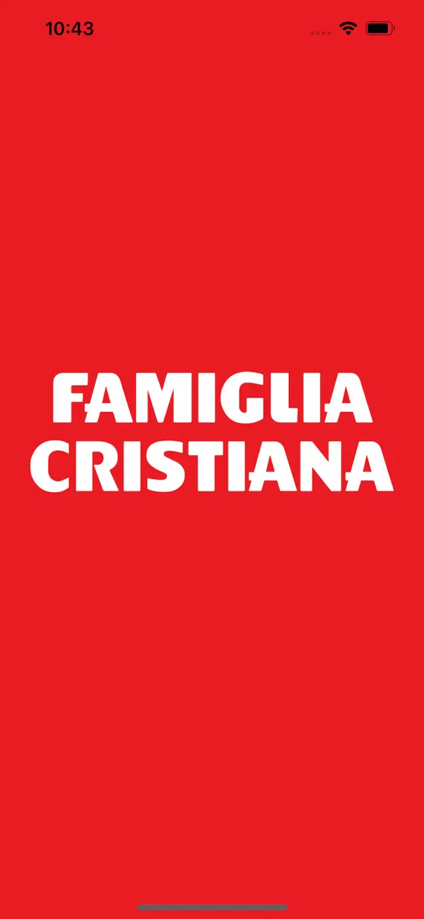 Screenshot #1 pour Famiglia Cristiana +