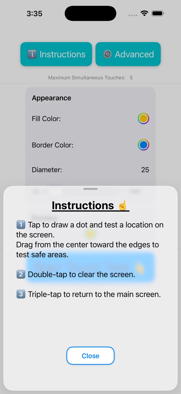 iPhone screenshot