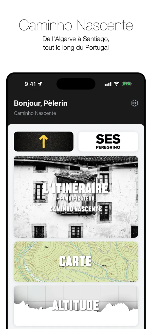 Screenshot #1 pour Wise Pilgrim Caminho Nascente