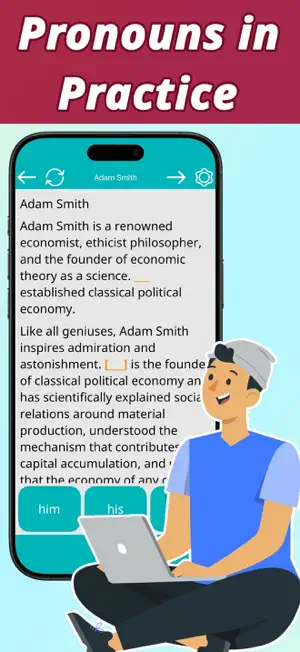 Learn English course: Pronouns screenshot 2
