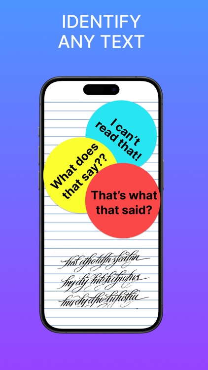 Handwriting: Convert Identify