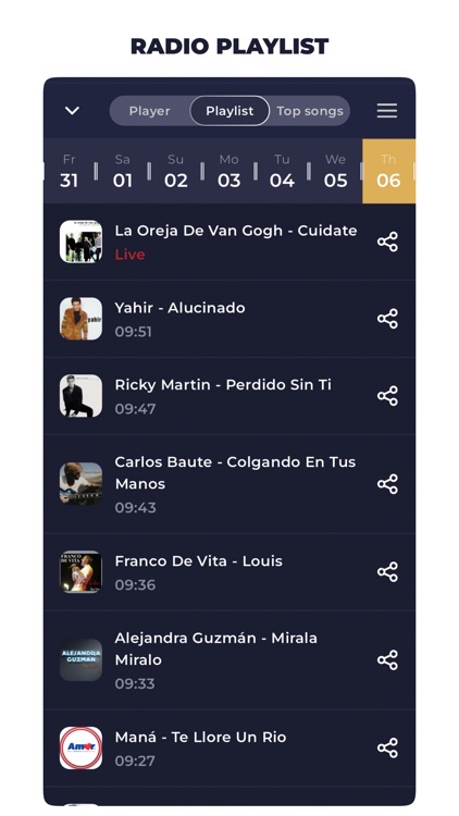 Radio Mexico - Live screenshot-3