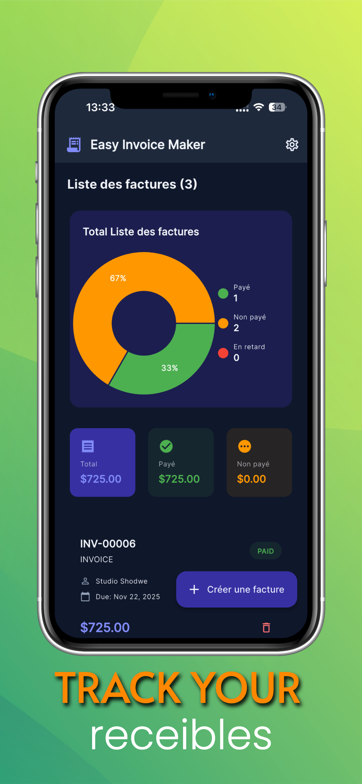 Easy invoice quick bills