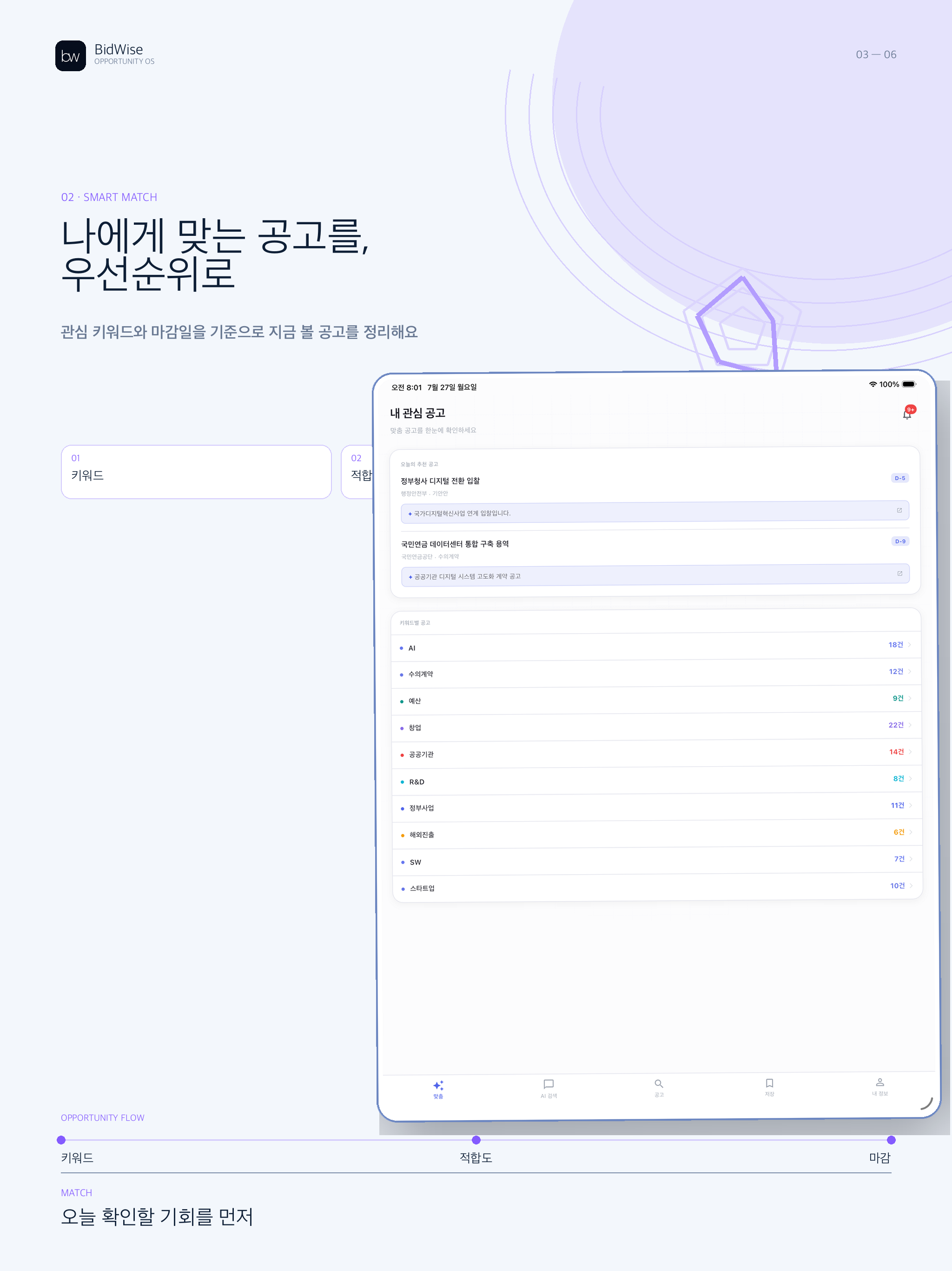 MY BidWise - 정부지원 공고 알림 서비스 screenshot 9