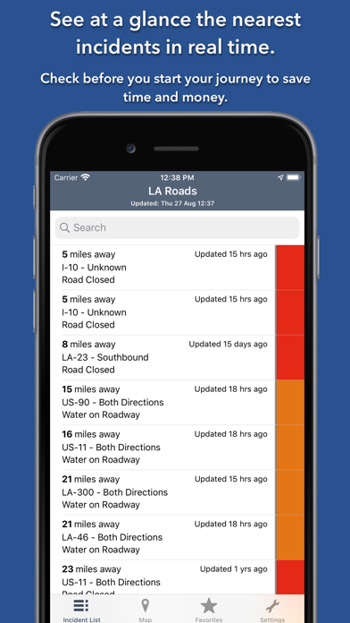 Screenshot #3 pour Louisiana State Roads