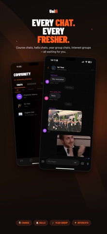 Unifi: Your Uni Community iPhone screenshot 1