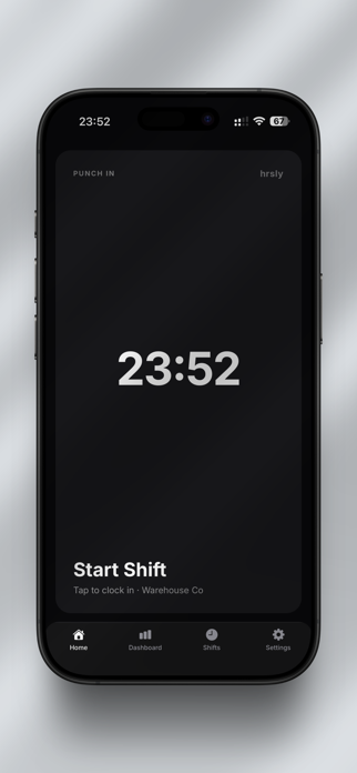 hrsly: Shift & Pay Tracker Screenshot 1 of 4