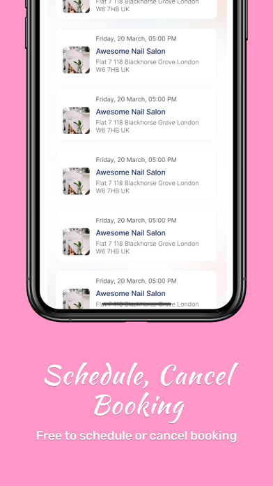 Salonbookly Screenshot