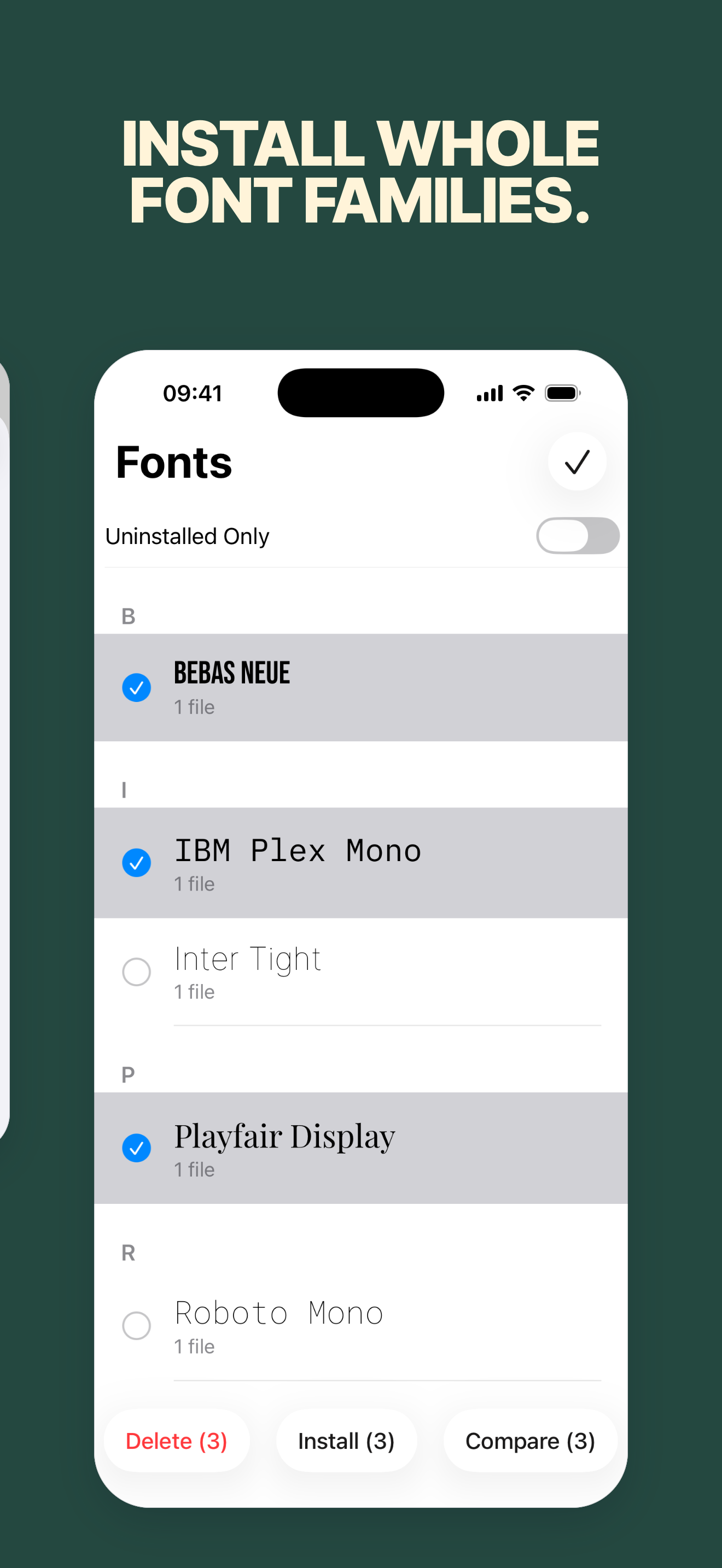 FondFont · System Font Setup screenshot 5