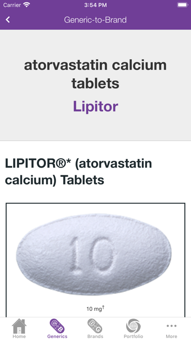 Viatris GBR Guide iPhone screenshot 4 - Medical app