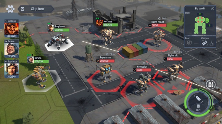 Concern: Mech Tactics