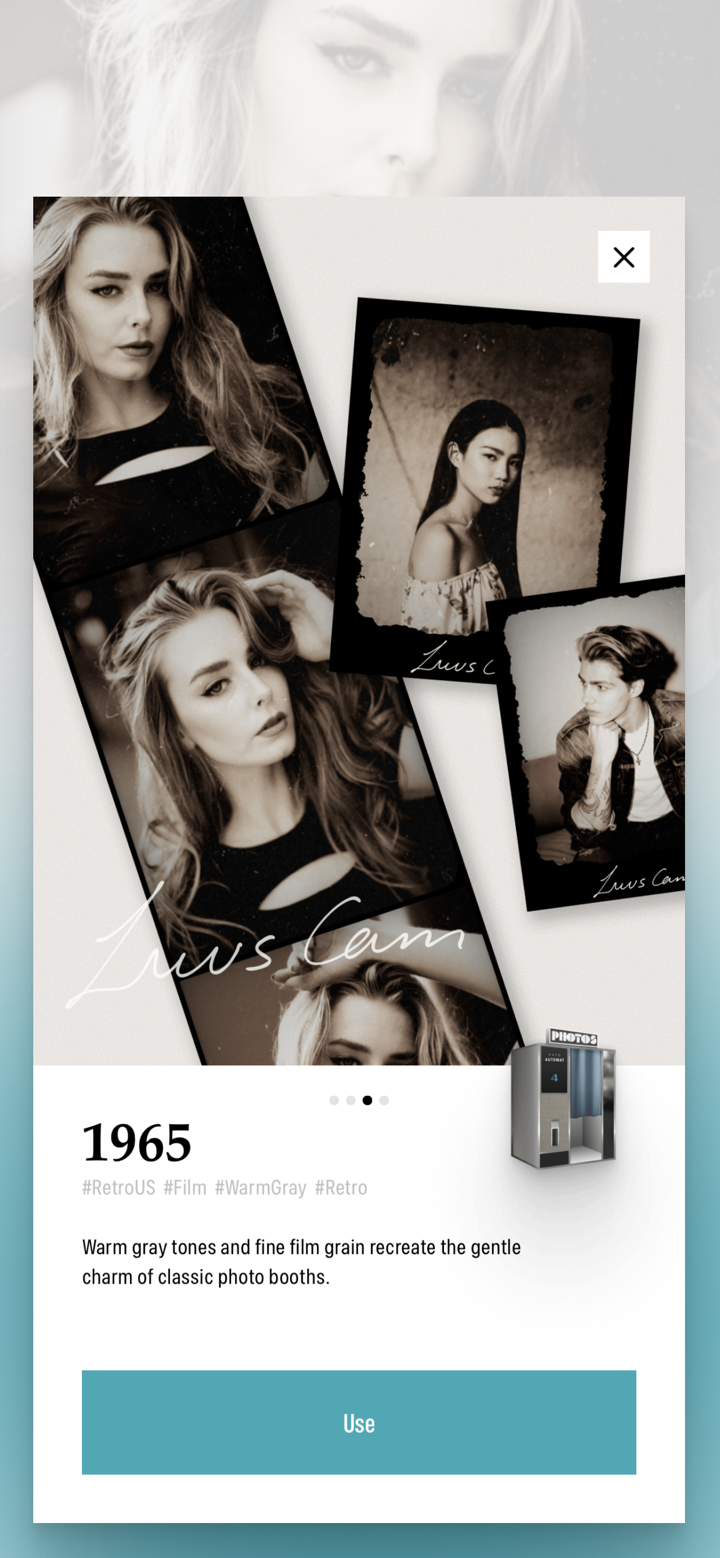 Luvs Cam: Retro Photo Booth screenshot 3