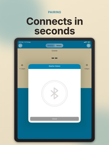 Personal Weather Monitor iPad screenshot