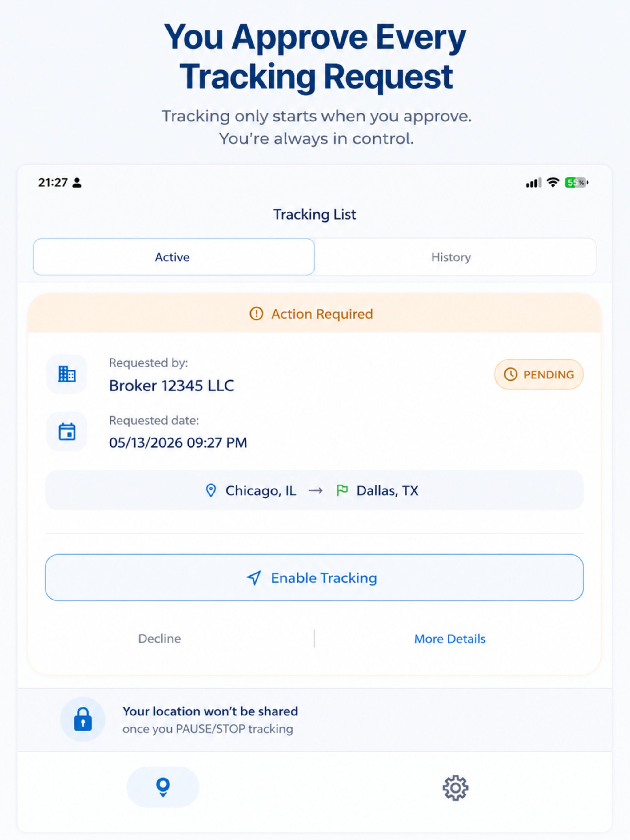 Load Market Tracking