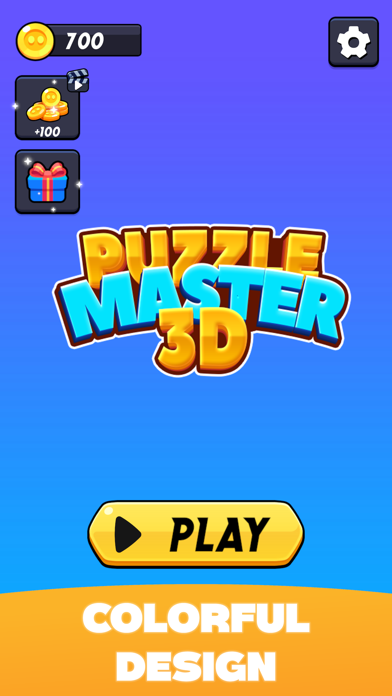 Puzzle Master 3D Match 3 Game Screenshot