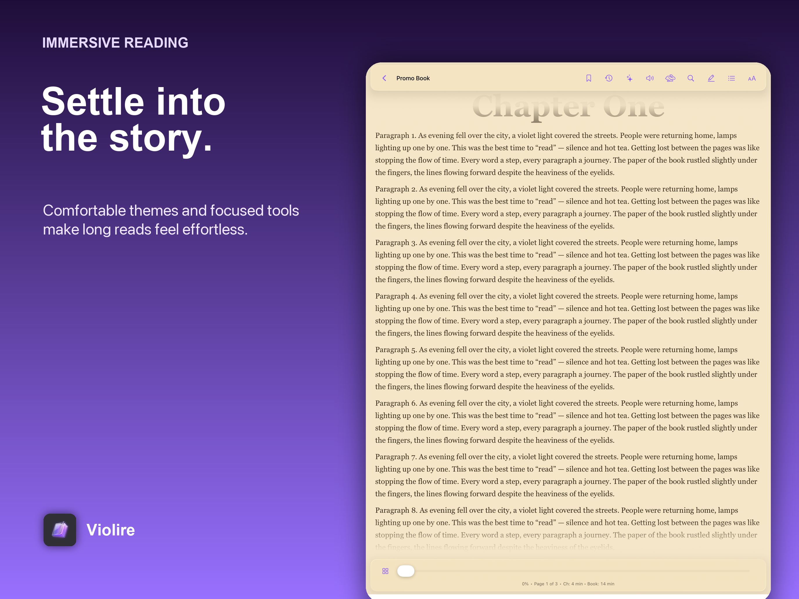 Violire - eBook Reader screenshot 7