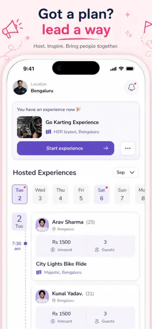Vybout: Meet People Offline iPhone screenshot 5