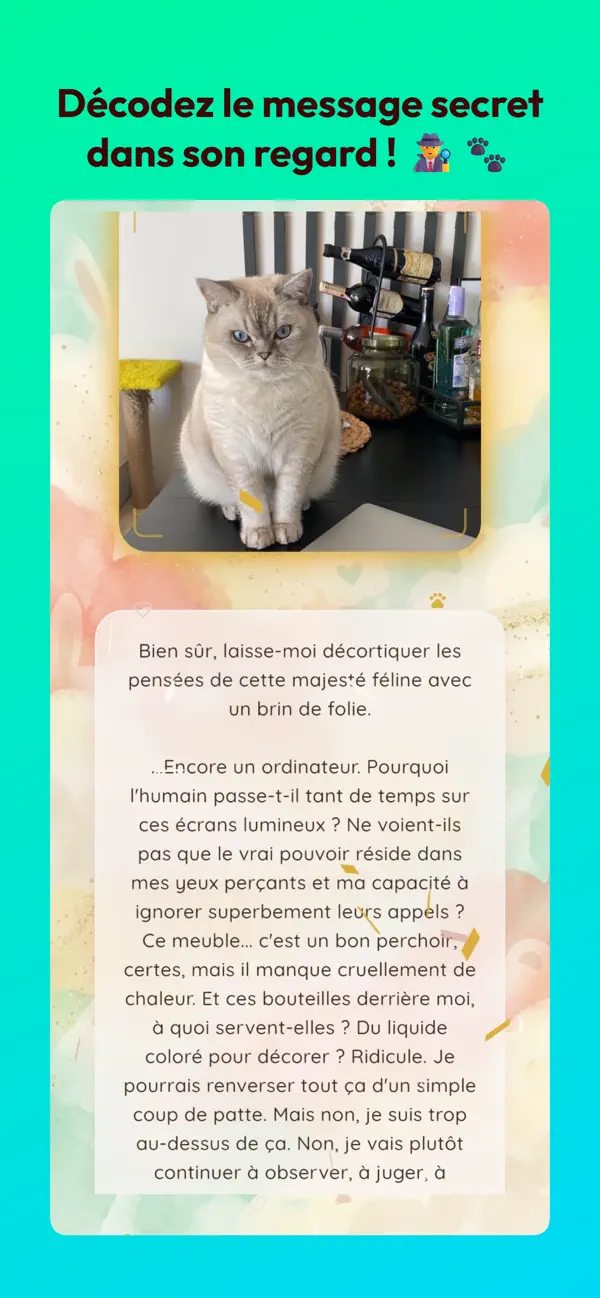 Screenshot #2 pour Pawthoughts - Pet Translator