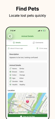 StraySync - Find Stray Cat&Dog Screenshot 3 of 8