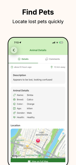 StraySync - Find Stray Cat&Dog Screenshot 3 of 8