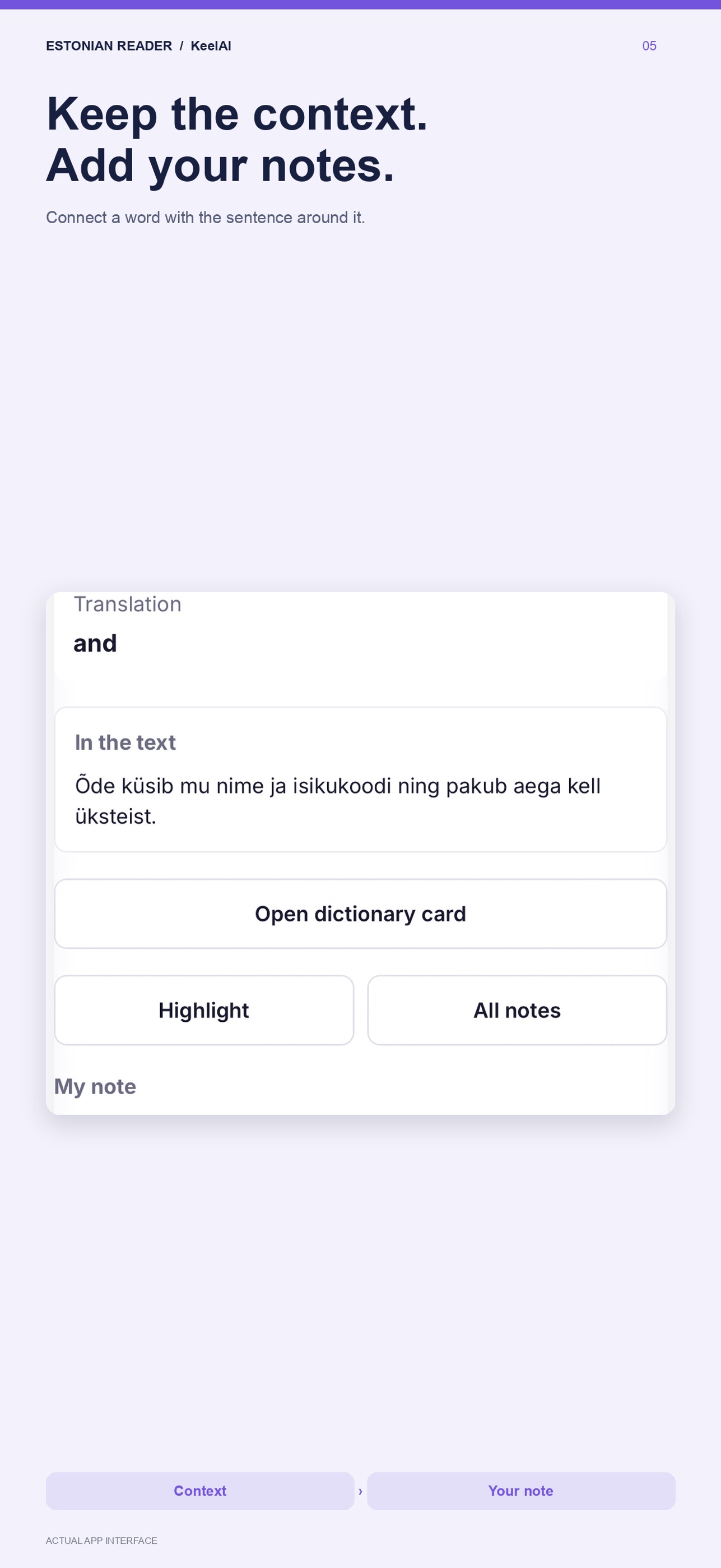 Screenshot 5 of Estonian Reader: KeelAI
