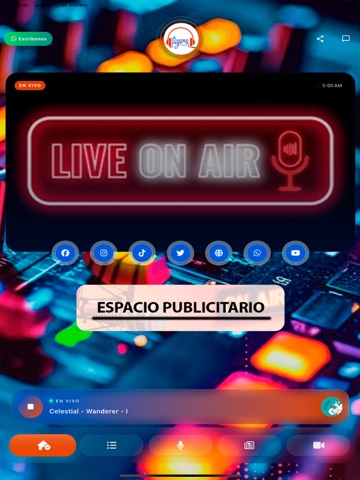 Emisora Óyeme Utadeo iPad screenshot