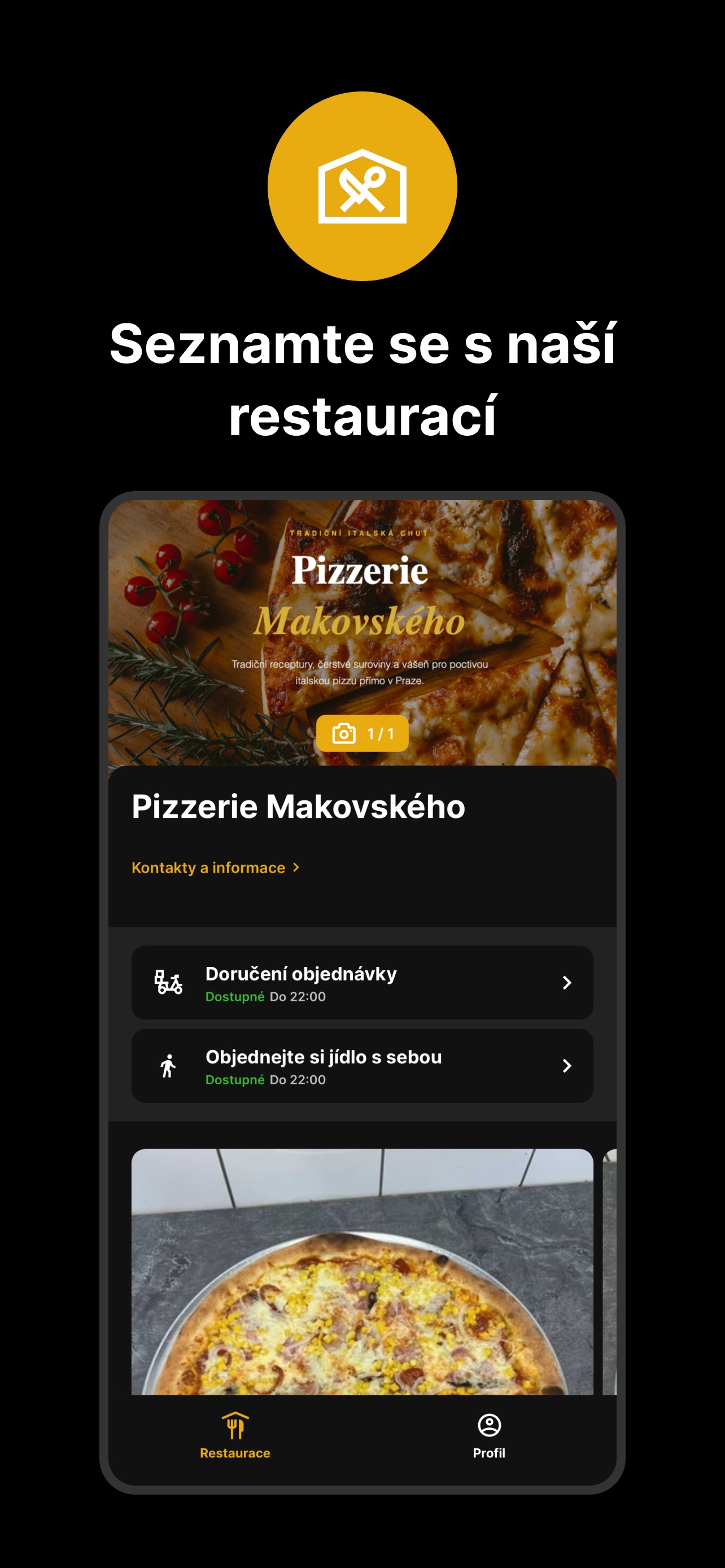 Screenshot 1 of Pizzerie Makovského