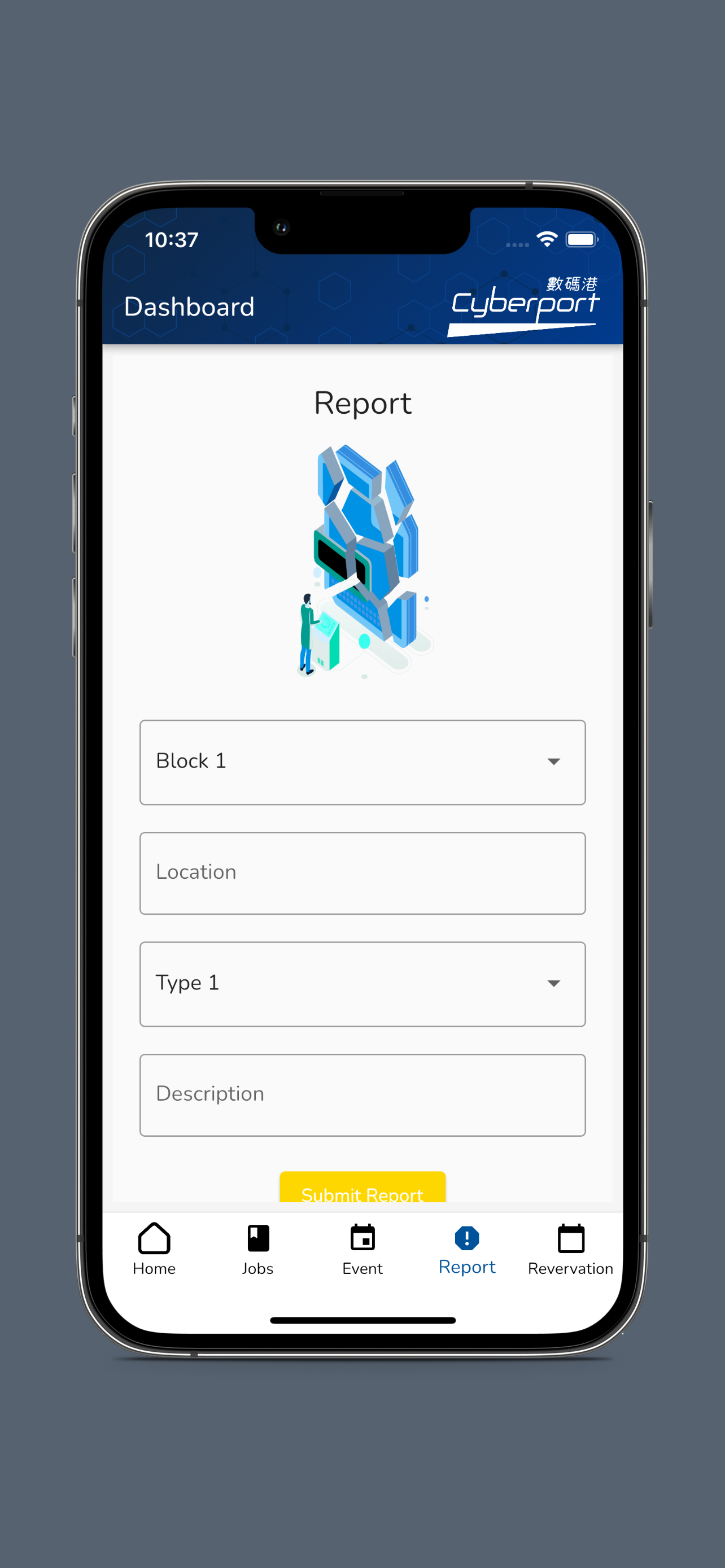 Cyberport Dashboard screenshot 4