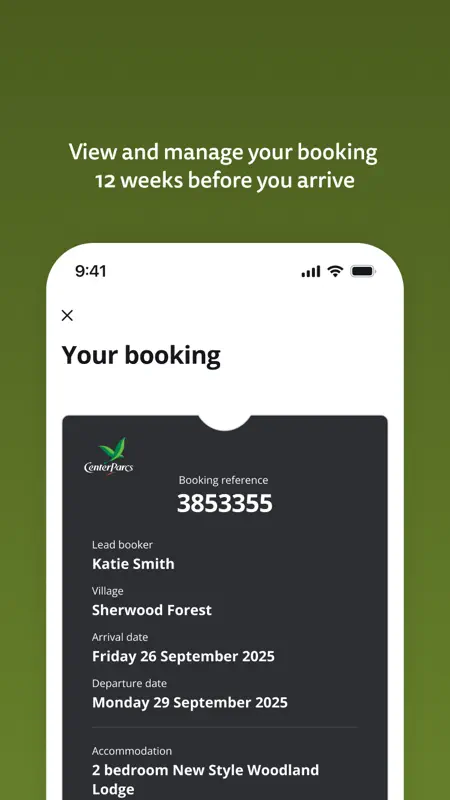 Center Parcs UK & Ireland screenshot 2 of 5