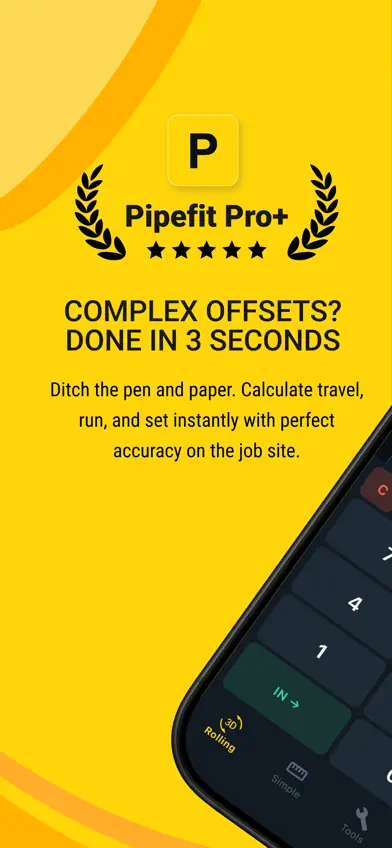 PipeFit Pro: Pipe Calculator screenshot 1