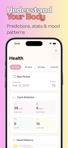 HerFlow - Period Tracker Screenshot 2 of 6