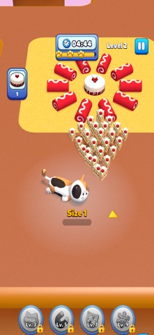 Mew Nom Nom iPhone screenshot