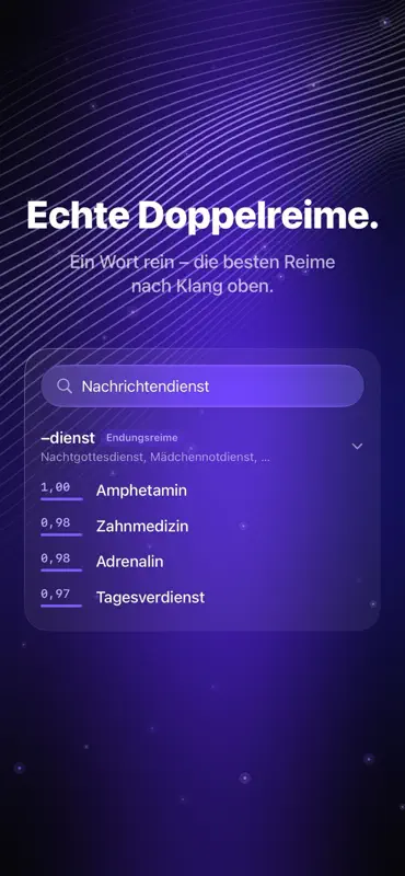 RAIM – Doppelreime & KI-Texte screenshot 1 of 5