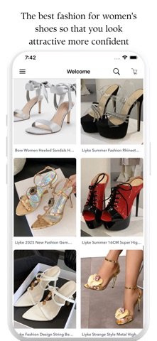 Women's Shoes Fashion Online iPhone screenshot