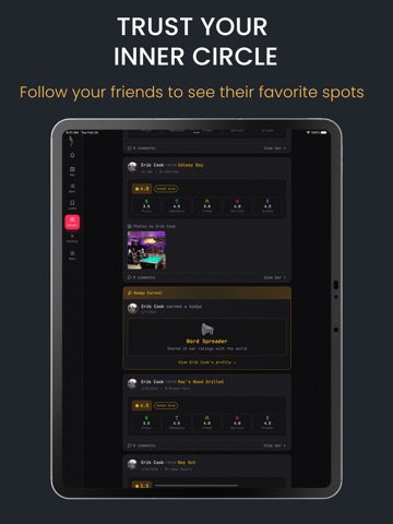 Tilted - Dive Bar Ratings iPad screenshot