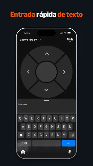 Captura de pantalla de Amazon Fire TV en iPhone 7