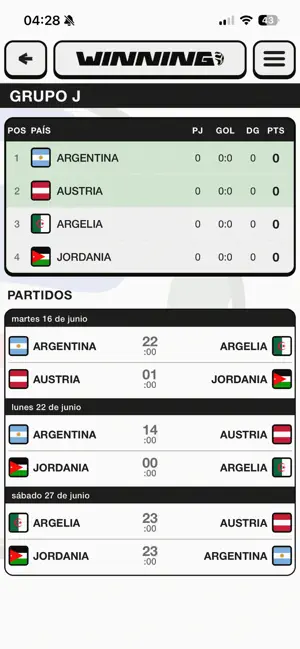 Winning Argentina iPhone screenshot 6