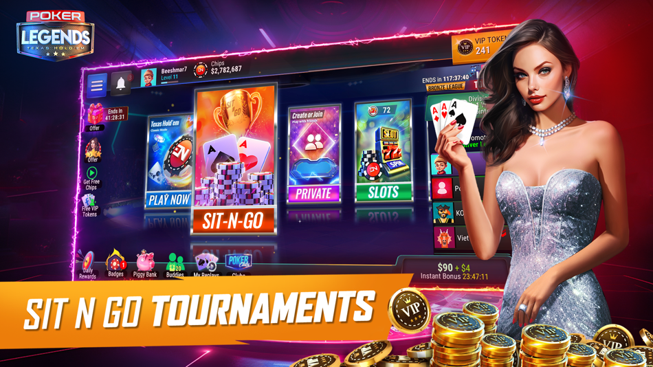 #3. Texas Holdem: Poker Legends (iOS) By: DYNAMICNEXT