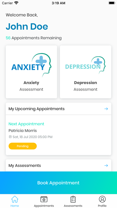 DrJulian Mental Health Screenshot