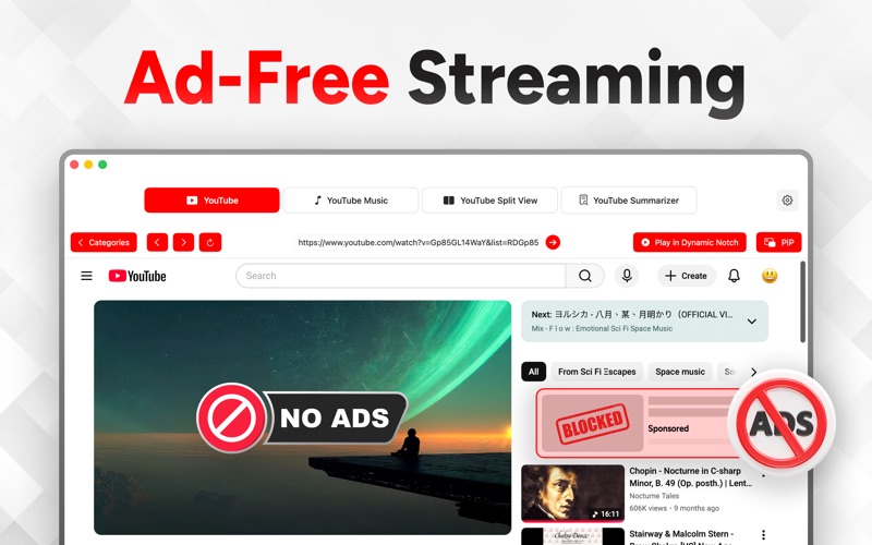 App for YouTube: Ad-Free Video iPhone screenshot 2 - Lifestyle app