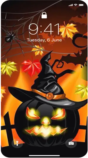 Hallowen Santa Scary Call Wall screenshot 3