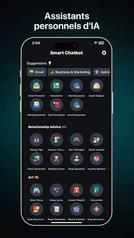 Chatbot intelligent et IA screenshot 7 of 7