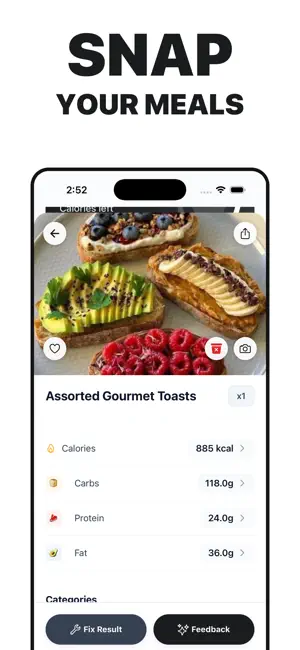 Calorie Tracker : SnapCal screenshot 2
