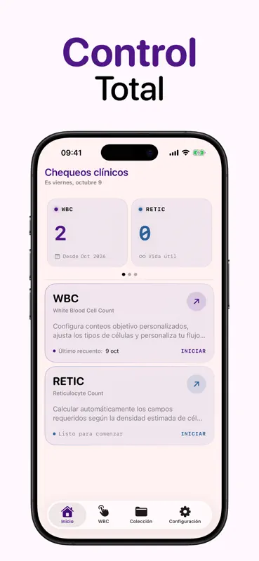 Contador leucocitos CliniCheck screenshot 2 of 7